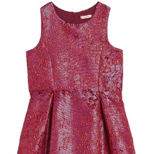 Ruby & Bloom Textured Jacquard Dress Little Girls